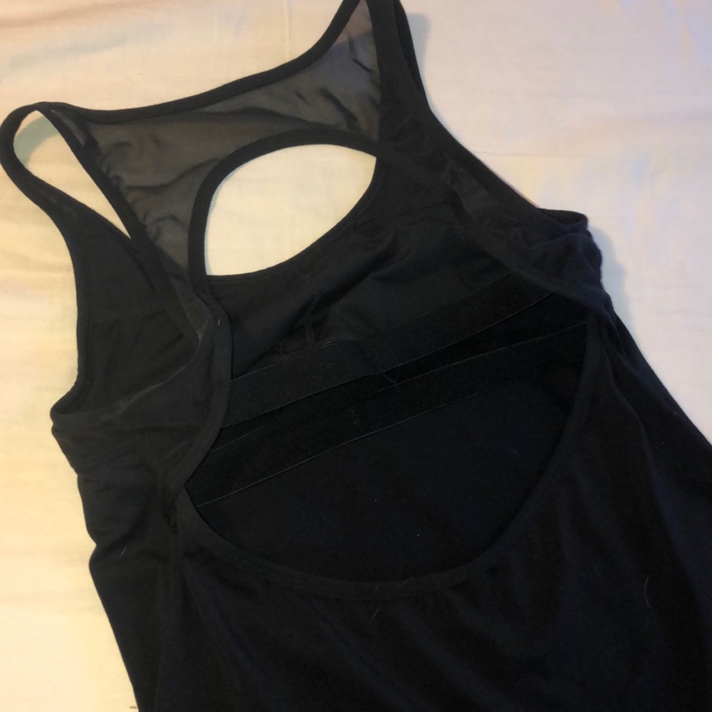 Fabletics Black Racerback Tank Top - Picture 2 of 3